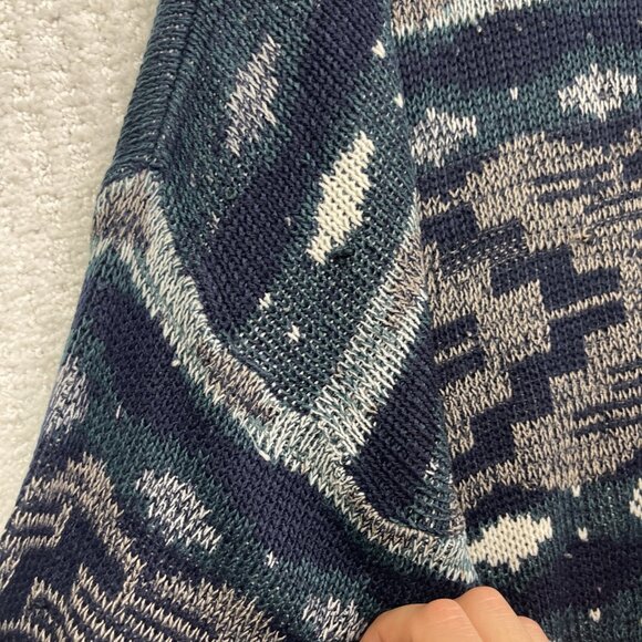 Vintage 90s Sweater Puritan Acrylic Knit Geometric Pattern XL Nostalgia READ - Picture 13 of 16